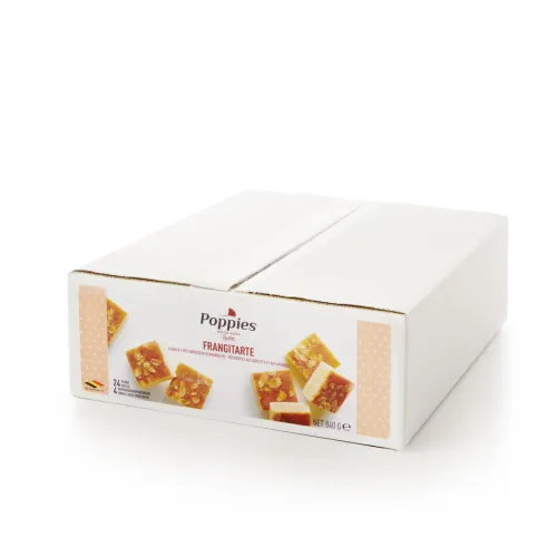 Poppies Bakeries - Frangitarte packaging