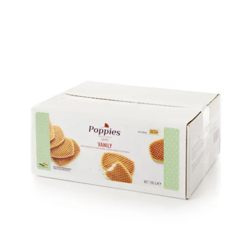 Poppies Bakeries - Gevulde wafeltjes packaging